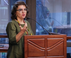 Encontro do Serviço Alemão de Intercâmbio Acadêmico com os ex-bolsistas do DF. 31/10/2025 Foto: Beto Monteiro/Ascom UnB